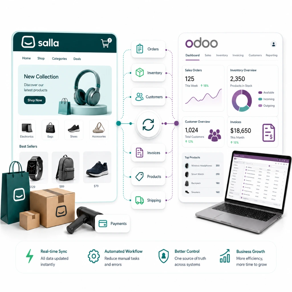 Salla Odoo Integration